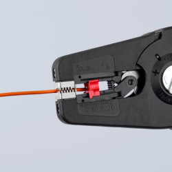 Pince à dénuder automatique PreciStrip 16 Knipex - Câbles épais et très fins - 0,08 à 16 mm²