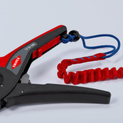 Pince à dénuder automatique PreciStrip 16 Knipex - Câbles épais et très fins - 0,08 à 16 mm²
