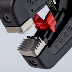 Pince à dénuder automatique PreciStrip 16 Knipex - Câbles épais et très fins - 0,08 à 16 mm²