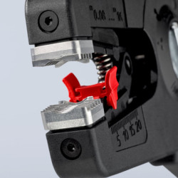 Pince à dénuder automatique PreciStrip 16 Knipex - Câbles épais et très fins - 0,08 à 16 mm²