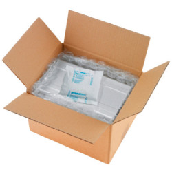 Sachet déshydratant en granulés d'argile 160 x 220 mm colis de 40