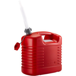 Jerrican Pressol en polyéthylène rouge pour carburant