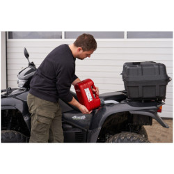Jerrican Pressol en polyéthylène rouge pour carburant