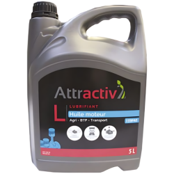 Huile moteur Attractiv' Mot 15W40 Bidon 5L