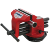 Etau double guidage Série 47T Dolex base tournante 150 mm x 185 mm