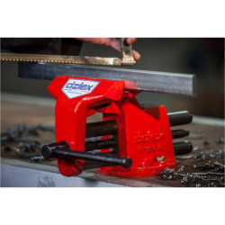 Etau double guidage Série 47T Dolex base tournante 150 mm x 185 mm