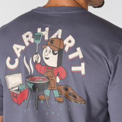 Tee shirt manches courtes Irvine Grill gris