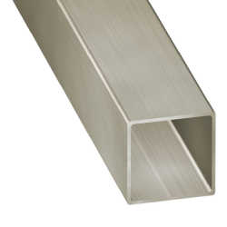 Tube carré creux en acier inoxidable