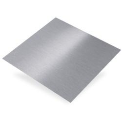 Plaque spéciale crédence en aluminium anodisé brossé brillant