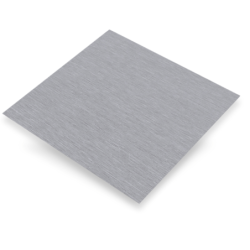 Plaque spéciale crédence en aluminium anodisé brossé