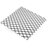 Grille métal déployé en acier brut avec mailles 10x5.5mm