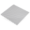 Grille métal déployé en acier brut avec mailles 6x3.3mm