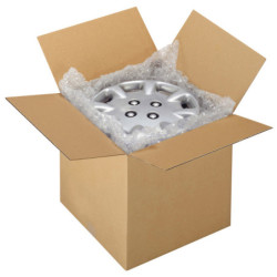 Film de protection à bulles AIRCAP transparent 50cm x 50m - bulle 32 mm - vendu par 2 rouleaux