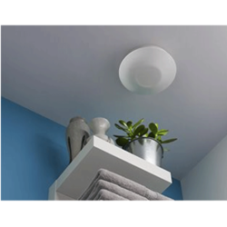 Extracteur d'air permanent Autogyre Smart'Air mural silencieux 100 mm blanc