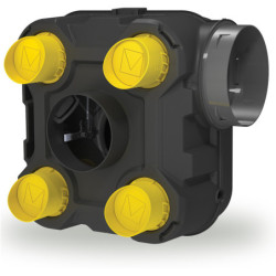 Ensemble VMC simple flux autoréglable styl'air BC Autogyre avec détection d'humidité
