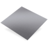 Plaque en aluminium brut lisse