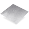 Plaque en aluminium brut granité