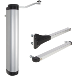 Ferme-porte hydrolique inox jusqu'à 1500mm