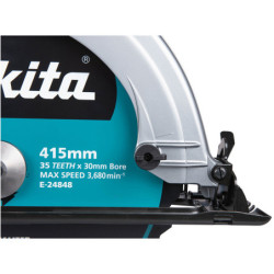 Scie circulaire XGT Ø415mm MAKITA sans batterie ni chargeur
