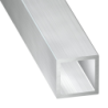 Tube carré creux en aluminium brut