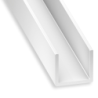 Profilé U en PVC blanc CQFD
