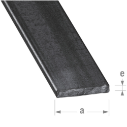 Profilé plat en acier laminé à chaud