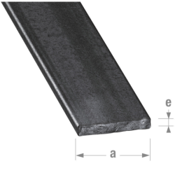 Profilé plat acier verni laminé à chaud CQFD
