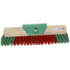 Balai 38 cm douille vis scrapper monture bois pour sol rugueux