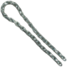 Chaîne acier cémenté protection vinyle Ø6 mm longueur 1.50 m