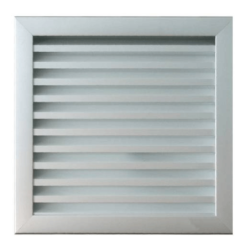 Grille de ventilation murale extérieure Aluminium anodisé Autogyre