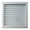 Grille de ventilation murale extérieure Aluminium anodisé Autogyre