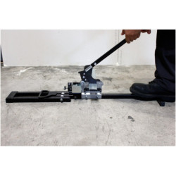 Duotop guillotine à rails et montants de 48 mm et tiges filetées de 6 mm