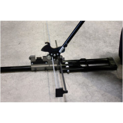 Duotop guillotine à rails et montants de 48 mm et tiges filetées de 6 mm