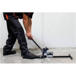 Duotop guillotine à rails et montants de 48 mm et tiges filetées de 6 mm