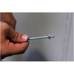 Duotop guillotine à rails et montants de 48 mm et tiges filetées de 6 mm