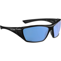 Lunettes de sécurité Bollé Safety HUSTLN50E anti-rayures et anti-buée teinté bleu