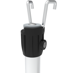 Échaffaudage roulant alu RUNNER Hauteur de travail max 4.60m Tubesca