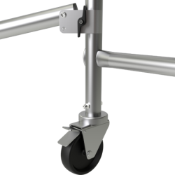 Échaffaudage roulant alu RUNNER Hauteur de travail max 4.60m Tubesca