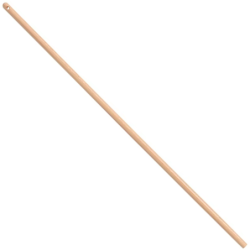 Manche balai cantonnier en bois poncé Brosserie Thomas diamètre 28 mm longueur 140 cm
