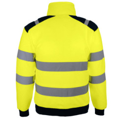 Veste polaire haute visibilité jaune 300g/m² POLGA