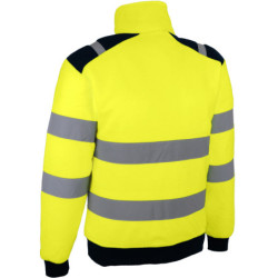 Veste polaire haute visibilité jaune 300g/m² POLGA