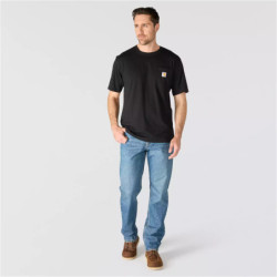 Tee shirt manches courtes Irvine 3D Logo noir