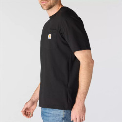 Tee shirt manches courtes Irvine 3D Logo noir
