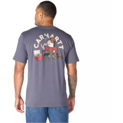 Tee shirt manches courtes Irvine Grill gris