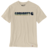Tee shirt manches courtes Irvine Layered Logo blanc