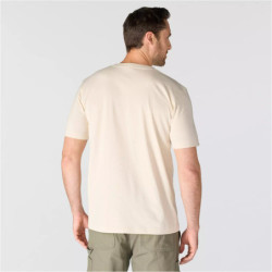 Tee shirt manches courtes Irvine Layered Logo blanc