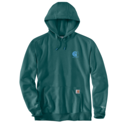 Sweat à capuche Force Logo vert