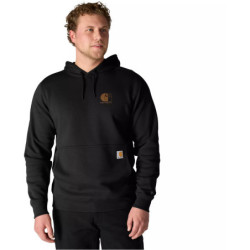 Sweat à capuche Force Logo noir
