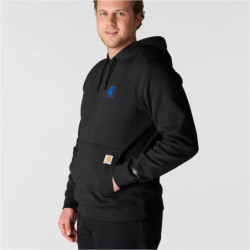 Sweat à capuche Force Logo noir