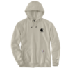 Sweat à capuche Force Logo beige